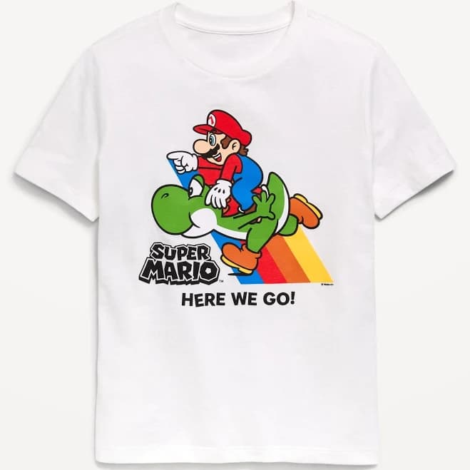 Old Navy Super Mario Graphic T-Shirt