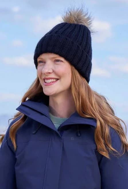 Mountain Warehouse Women's Geneva Sherpa Lined Thermal Beanie