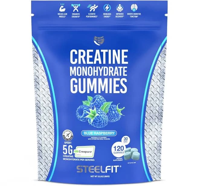 steelfit Creatine Monohydrate Gummies