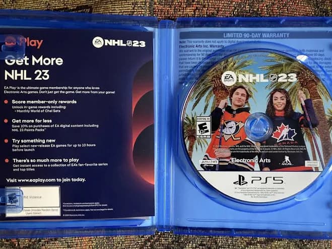 EA Sports NHL 23 PlayStation 5 NHL Hockey | E10+ | Electronic Arts | Sony PlayStation 5