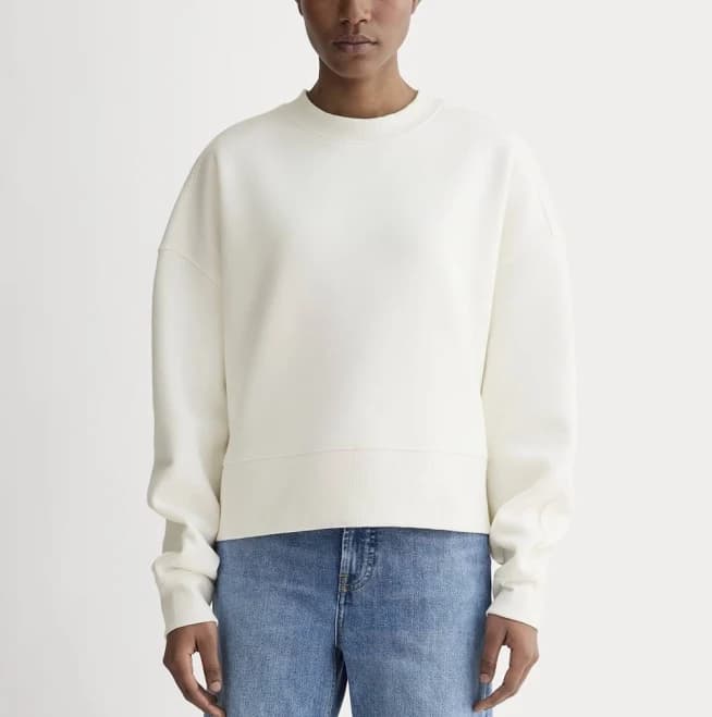 Everlane Luxe Fleece Sweatshirt