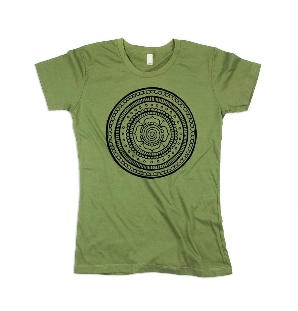 Mandala Print Boho Shirt