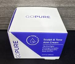 goPure Sculpt & Tone Arm Cream Firming And Tightening Cream 3.4 oz | eBay