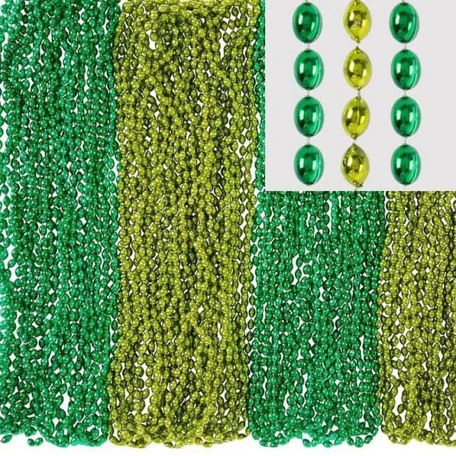 Amscan St. Patrick's Day Beaded Necklaces