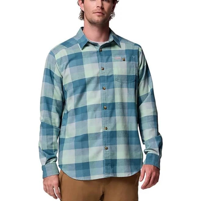 Columbia Men's Cornell Woods Flannel Long Sleeve Shirt