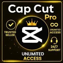 CapCut Pro LIFETIME Access | CapCut Premium PRO | Video Editing Subscription
