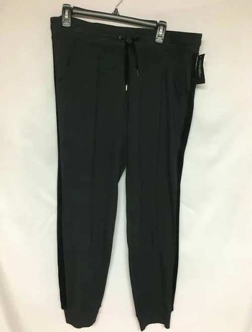 Women's Velour-Stripe Joggers