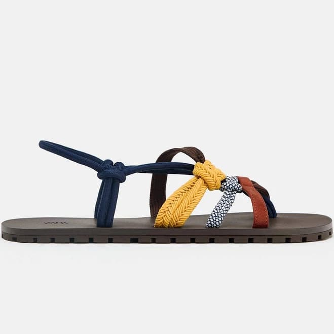 Zara Women's Color Strap Sandals