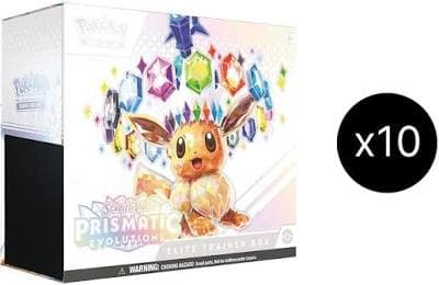 Pokemon Trading Card Game: Scarlet & Violet Prismatic Evolutions Elite Trainer Box