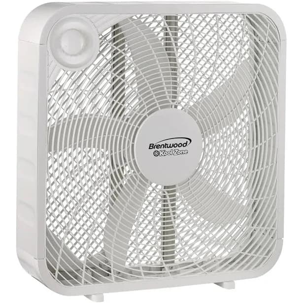 Brentwood Kool Zone 20" Box Fan