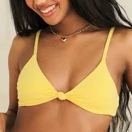 Dippin' Daisy's Women's Zen Knotted Triangle Bikini Top