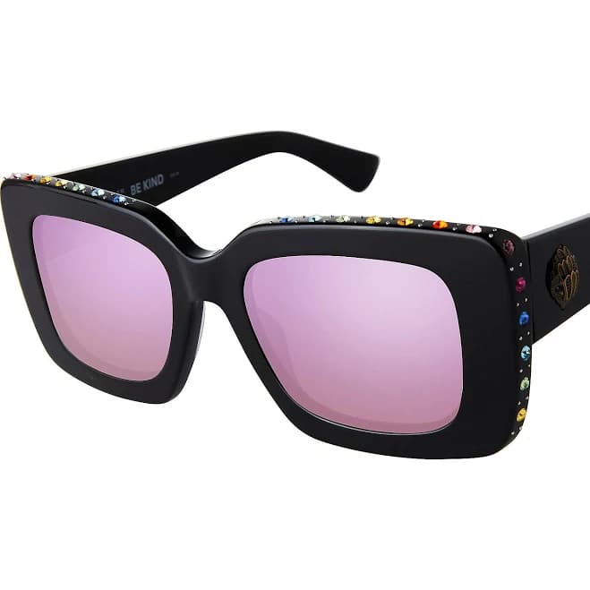 Kurt Geiger London Rectangle Mirrored Sunglasses