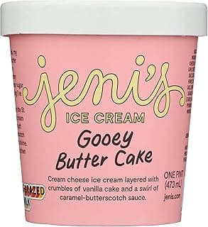 Jenis Splendis Ice Creams, Gooey Butter Cake Ice Cream, 16 oz (Frozen)