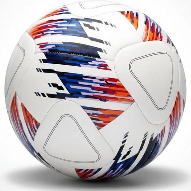 Premium Pixelated Soccer Ball