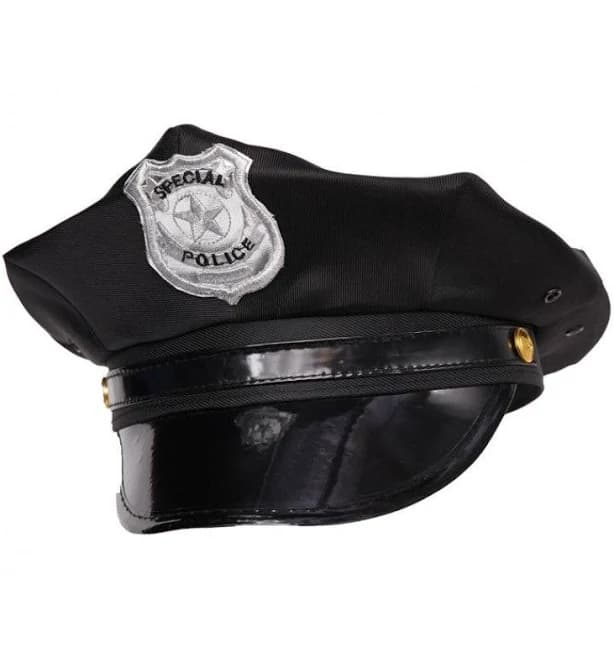 Underwraps Adult Police Hat