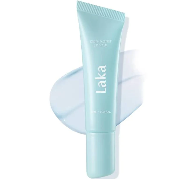 Laka Soothing Prep Lip Mask Peel Off Treatment 0.7oz Korean Beauty