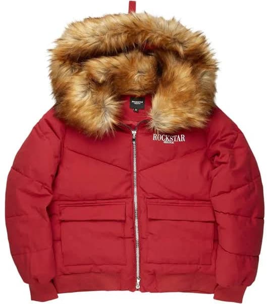 Langston Puffer Jacket with Fur Hood