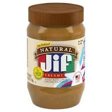 Jif Natural Creamy Peanut Butter