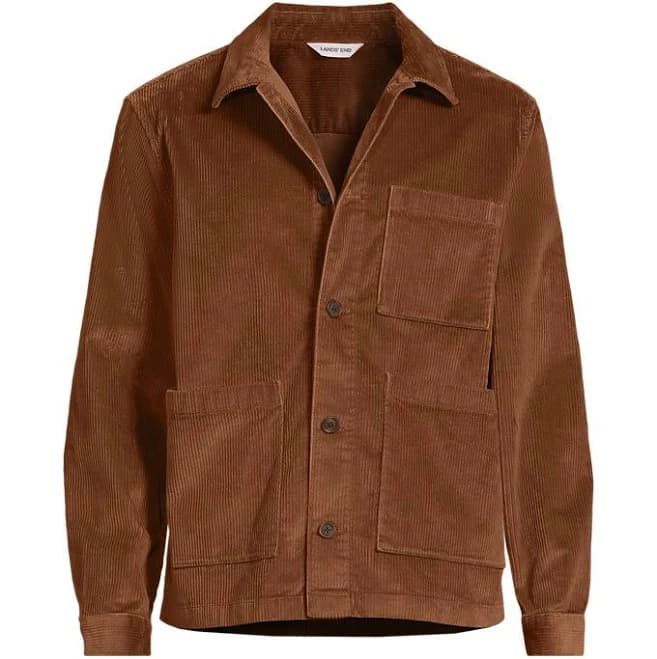 Lands' End Men's Corduroy Chore Jacket