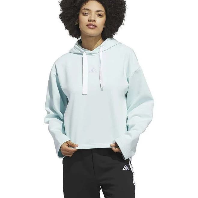 adidas Women's Crop Fleece Hoodie