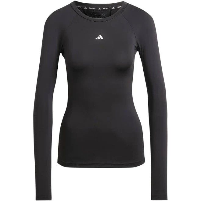 adidas Women's Techfit Long Sleeve Performance T-Shirt