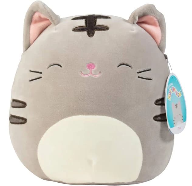 Squishmallows Tally The Grey Cat Plush