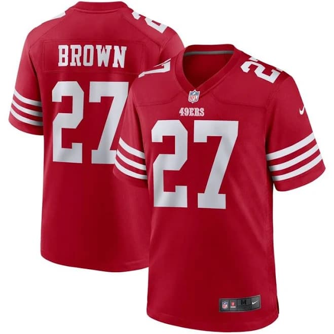 Men's Nike Nfl San Francisco 49ers Game Football Jersey