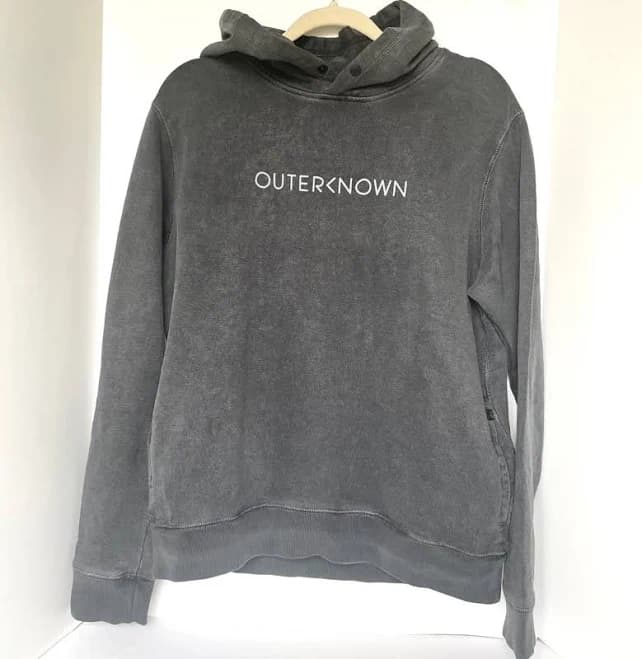 Outerknown Ok Wordmark Snap Hoodie
