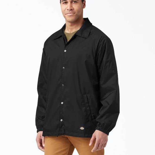 Dickies Men's Snap Front Nylon Jacket