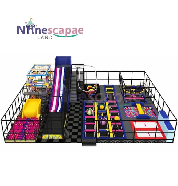 Basketball Hoop Trampoline for Adults