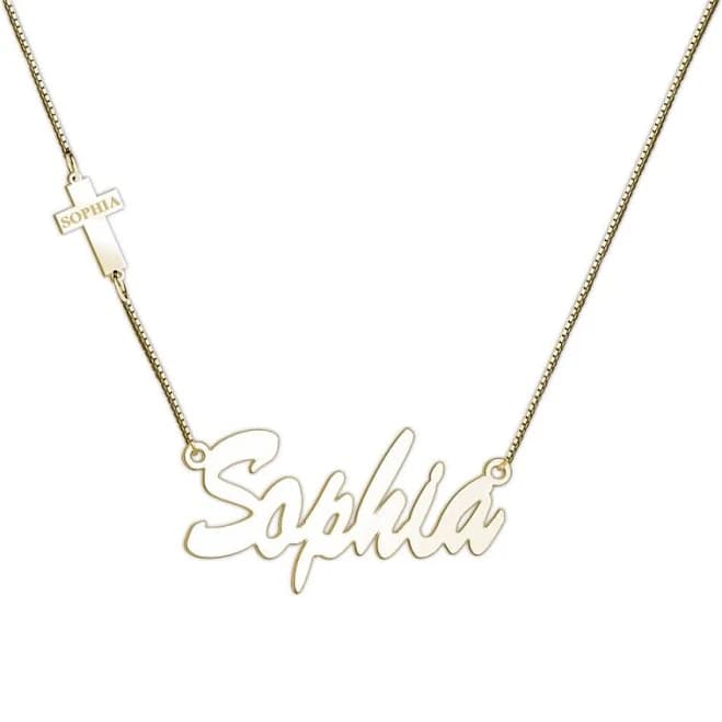 Cross Charm Necklace