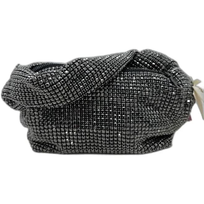 Madison West Rhinestone Knot Hand Bag