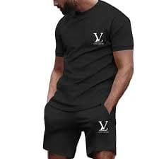 Summer Sportswear Suit Men'S Fashion Two-Piece Sports Fitness Running Casual Quick Drying Short Sleeved Shorts Set For Men - AliExpress