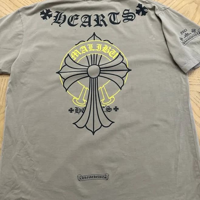 Chrome Hearts T-Shirt - Men | Color: Beige | Size: XL