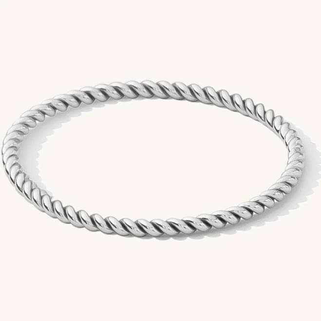 Braided Gold Filled Stacking Ring