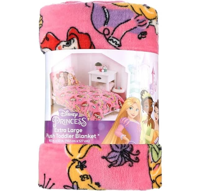 Disney Princess Toddler Throw Blanket