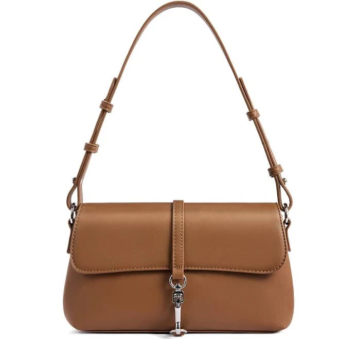 Bostanten Women's Trendy Leather Shoulder Bag