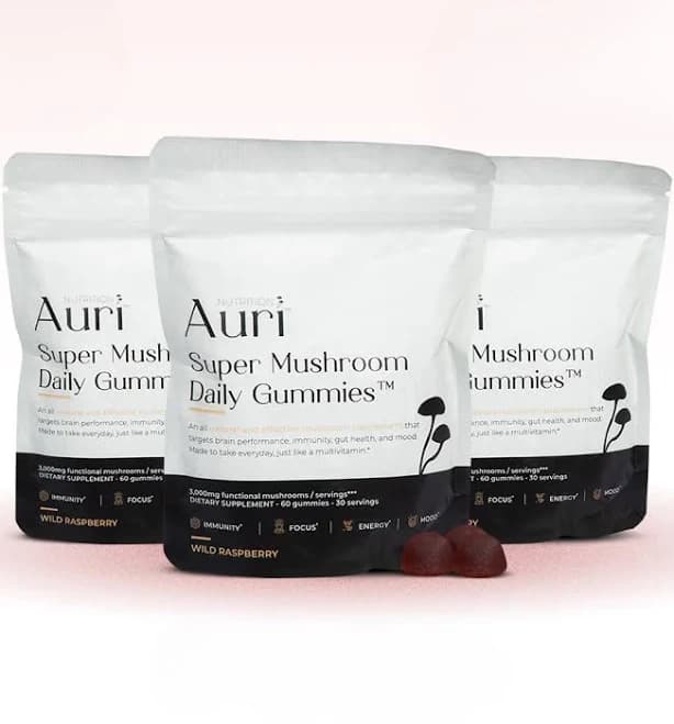 Super Mushroom Daily Gummies 3-Pack ($34.99 ea) / 90 Day Supply