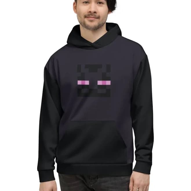 Minecraft Enderman Eyes Hoodie