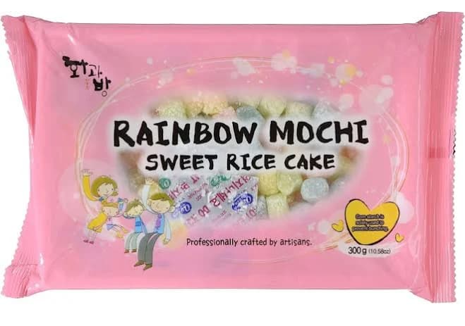 Colored Mochi Topping
