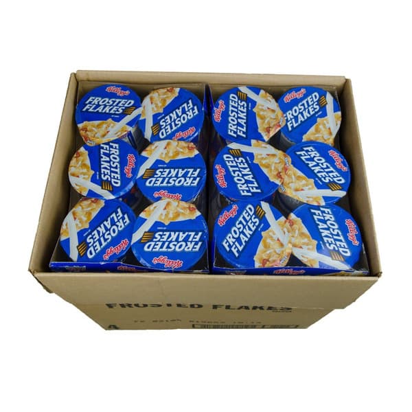 WK Kellogg Co Frosted Flakes Cereal Cups