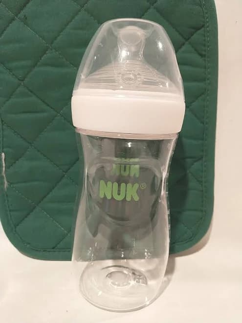 Nuk Simply Natural Baby Clear Bottle 10 Oz. bottle