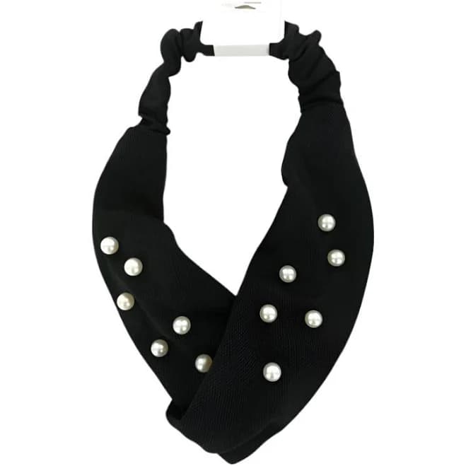 Pearl Studded Headwrap