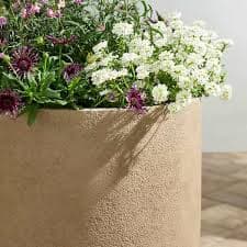 Japi Machiatto Rustic Cask Outdoor Planter, Medium