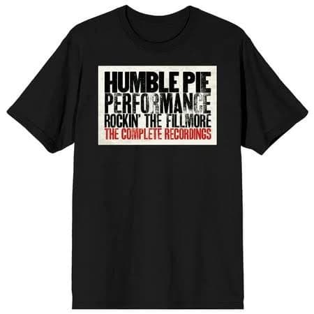Humble Pie Rockin' The Fillmore Distressed Text Short Sleeve Tee