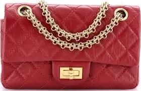 Chanel Reissue 255 Flap Bag Quilted Aged Calfskin 224