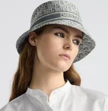 Dior Hats D Bobby Dior Oblique Small Brim Bucket Hat