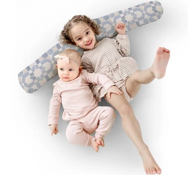 Toki Kids Blue Tile Support Pillow
