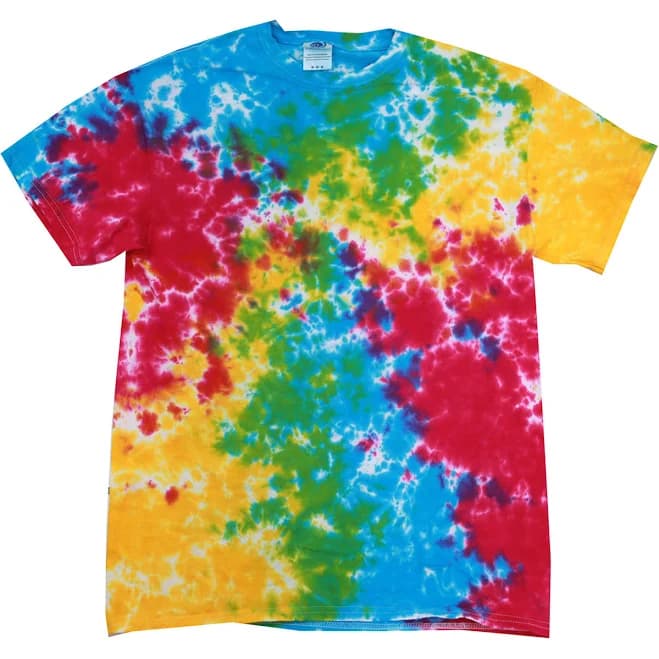 Colortone Adult Multi Color Tie-Dyed T-Shirt