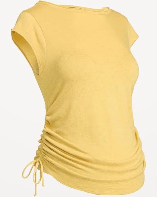 Old Navy Maternity Side-Cinch Jersey Top